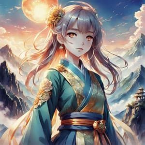 Golden Hour Grooves: Sunset Lofi & Chillhop - Sakura Anime Lofi