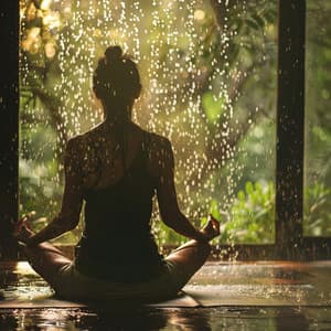 Armonía De Lluvia Y Yoga: Flujo Sereno Binaural - Soledad Yoga