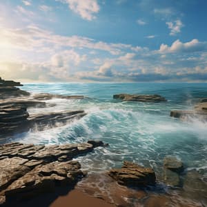 Ocean's Work Rhythm: Calming Sounds for Productivity - Calm Music for Studying