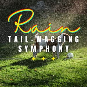 Rain's Canine Serenade: Tranquil Rainfall - Nature and Rain