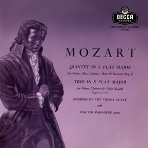 Mozart: Piano Quintet, K. 452; Clarinet Trio, K. 498 "Kegelstatt" - Wolfgang Amadeus Mozart