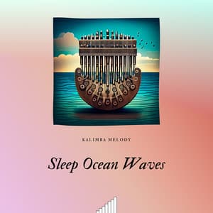 Sleep Ocean Waves, Soft Kalimba Music - Kalimba Melody