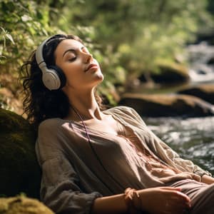 Stream Relaxation: Melodic Ripple Cadence - Wellbeing Soundscapes
