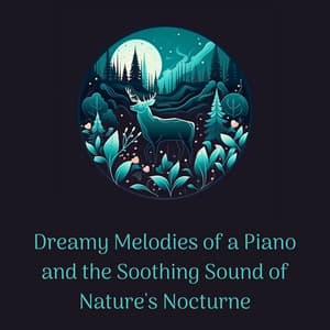 Dreamy Melodies of a Piano and the Soothing Sound of Nature's Nocturne - Night Ambience Lovers