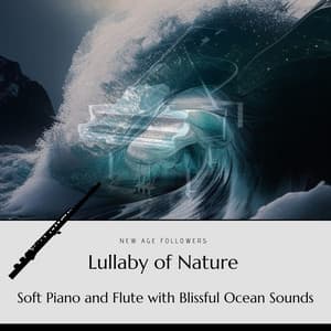 Lullaby of Nature - Soft Piano and Flute with Blissful Ocean Sounds - New Age Followers