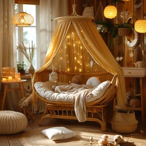 Canción De Cuna Para Bebés: Ecos Celestiales - Música para dormir con ruido blanco