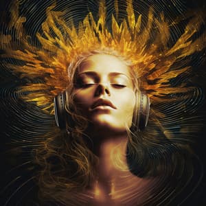 Celestial Harmonies Meditation: Immerse in Acoustic Serenity - Calm ASMR White Soughs