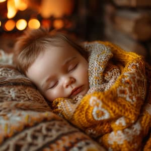 Ritmos Binaurales De Fuego Suave Para El Sueño Del Bebé - Canciones de Cuna 101