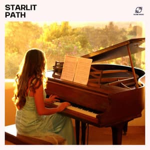 Starlit Path: Peaceful Piano - Piano Music Spa