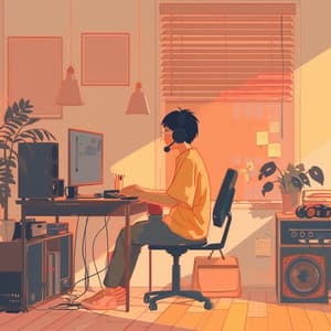 Lofi De Concentración: Ritmos Melódicos Para La Productividad - Colores de la ciudad de Lofi