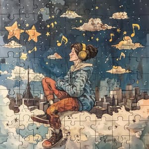 Nachtflüsterer: Geschichten der Verletzlichen Stunden des Lebenspuzzles - Weißes Rauschen HD