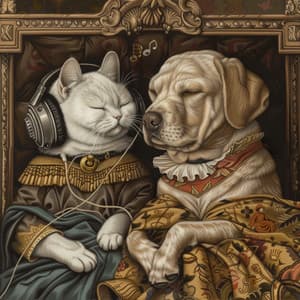 Anmutige Haustierwelten - Entspannende Musik für Hunde