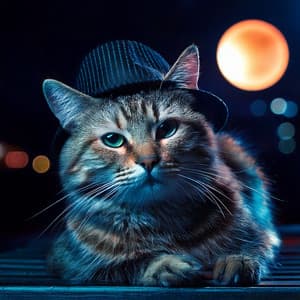 Peaceful Night: Hip Hop Beats for Cats - Music for Cats TA