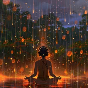 Rain's Zen: Music for Meditation Harmony - Meditation and Stress Relief Therapy