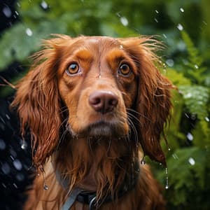 Confort De Lluvia Para Perros: Melodías Relajantes De La Naturaleza - Grabaciones meteorológicas y de la naturaleza