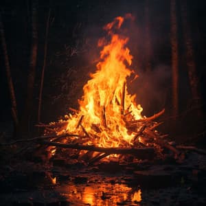 Relaxation Flame: The Warmth of Fire - Weather and Nature Recordings
