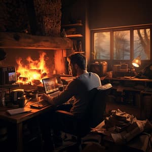 Trabajo Armónico De La Fogata: Música De Llamas Para La Productividad - Grillos del bosque