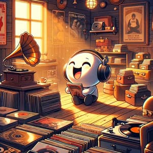 Vintage Record Bliss - LofiCentral