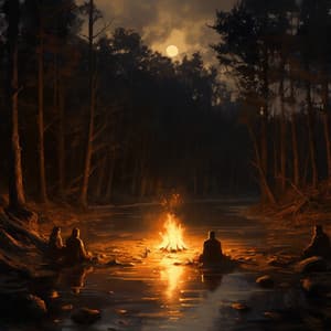 Tranquilidad Del Fuego: La Armonía De La Llama En La Naturaleza - Naturaleza Calma