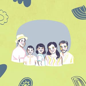 Backdrop for October Heaven - Smart Trumpet, Soprano Sax, Tenor Sax and Guitar - French Cafe Music