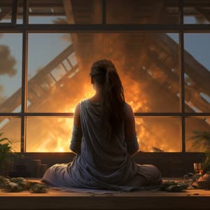 Armonía Musical De Las Brasas: La Serenidad Del Fuego - Los tonos tranquilos