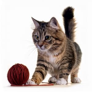 Hip Hop Felino: Melodías Divertidas Para Gatos - Música en Alta Frecuencia