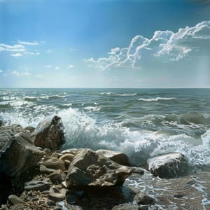 Baby's Oceanic Dream: Binaural Sleep Sounds - Blue Triangles