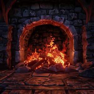 Fire Chill Serenity: Guided Meditation Tunes - Nature Sounds Meditation