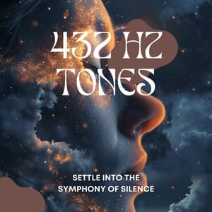 Settle into the Symphony of Silence - 432 Hz Tones