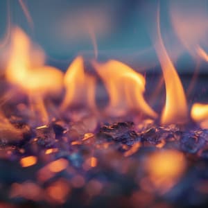 Calma Del Fuego: Melodías Tranquilas Para La Relajación - Espacio Acogedor