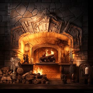 Serenidad De Fogata: Música Relajante Y Fuego - Verde 5