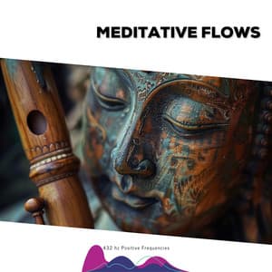 Meditative Flows: 432 Hz Flute for Serenity - 432 hz Positive Frequencies