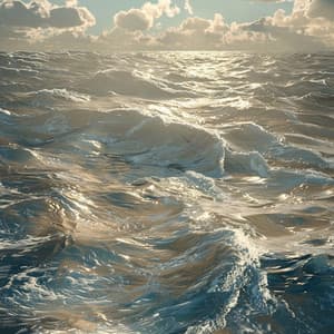 Ocean Focus: Binaural Beats for Clarity - Working from Home Music