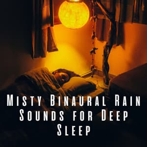 Misty Binaural Rain Sounds for Deep Sleep - Deep Sleep Music Delta Binaural 432 Hz