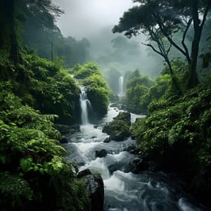Aguas Binaurales: Ritmos De Relajación Del Arroyo - El sonido alrededor