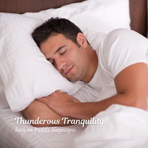 Thunderous Tranquility: Rain on Puddle Sleepscapes - Stormy Dreams (Rain)
