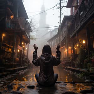 Yoga En La Tormenta: La Armonía Del Trueno - Paisajes susurrantes