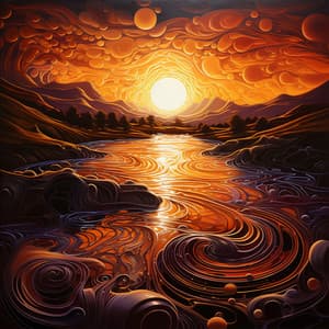 Binaural Rainfall in Nature's Embrace: Peaceful Showers - Delta Hz