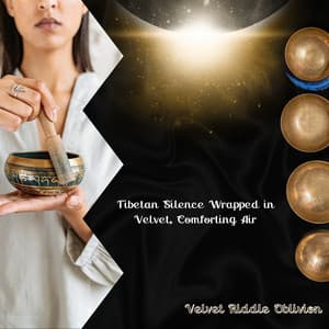 Tibetan Silence Wrapped in Velvet, Comforting Air - Velvet Riddle Oblivion