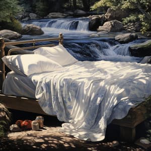 Waterfall Dreams: Sleep Cascade Harmonics - Ultimate Sleep Bliss