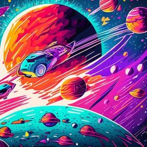 Interstellar Dreams: Cosmic Frequencies - Cosmic Space Traveler