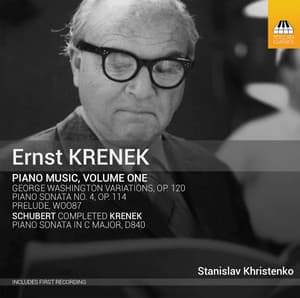 Krenek: Piano Music, Vol. 1 - Ernst Krenek