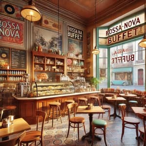 Old Coffee Shop: Bossa Nova Buffet Music - Cafe Latino Dance Club