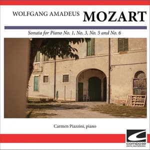 Wolfgang Amadeus Mozart - Sonata for Piano No. 1, No. 3, No. 5 and No. 6 - Wolfgang Amadeus Mozart