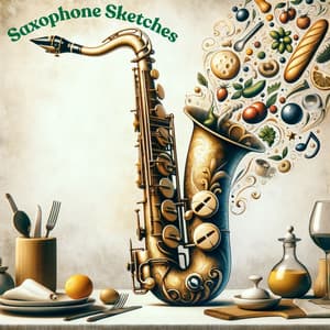 Saxophone Sketches: Jazz Vibes for Culinary Creatives - Relax Time Zone