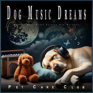 Dog Music Dreams: Moonlit Deep Sleep Calming Dog Melodies - Pet Care Club