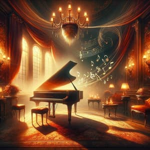 Blissful Ballads: Romantic Piano Harmony - Amazing Jazz Piano Background