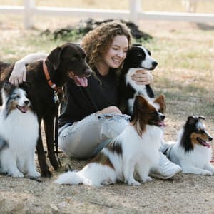 Rainfall Dog's Joy: Binaural Canine Friend Delight - Binaural Beast