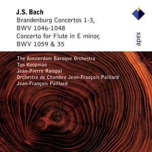 Bach, JS: Brandenburg Concertos Nos 1 - 3, BWV 1046 - 1048 & Flute Concerto, BWV 1059R - Johann Sebastian Bach