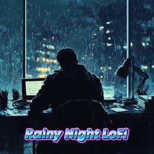Lofi Study Beats - Chill Music for Focus, Relaxation, and Productivity - Rainy Night Lo-Fi